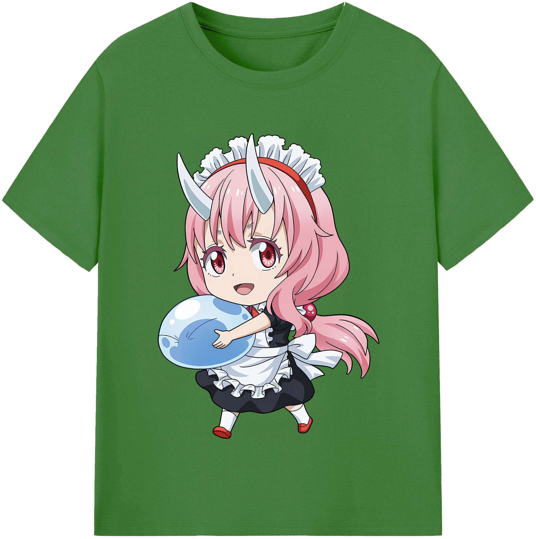（画像用） 転スラ Regarding Reincarnated to Slime レディースカジュアルプリントTシャツ（綿100％）